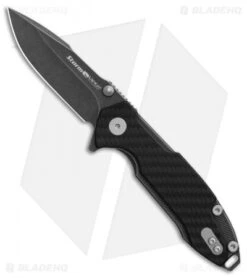 Viper Hinderer Storm Titanium Liner Lock Knife Carbon Fiber (3" Dark Stonewash)