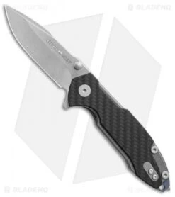Viper Hinderer Storm Titanium Liner Lock Knife Carbon Fiber (3" Stonewash M390)