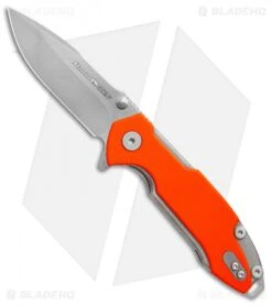 Viper Hinderer Storm Titanium Liner Lock Knife Orange G-10 (3" Satin M390)