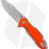 Viper Hinderer Storm Titanium Liner Lock Knife Orange G-10 (3" Stonewash M390)