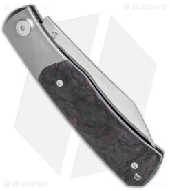 Viper Knives Hug Dark Matter Red Carbon Fiber/Sheath M390 Satin V5992FCR -Blade Vault Viper Knives Hug Dark Matter Red CF Sheath Satin BHQ 137025 jr side