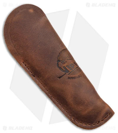 Viper Knives Hug Slip Joint Knife Sandblasted Bronze W/ Sheath (3" Satin) 4 Viper Knives Hug Slip Joint Knife Sandblasted Bronze W/ Sheath (3" Satin) - Image 4