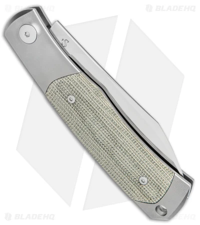 Viper Knives Hug Slip Joint Knife Green Micarta (3.1" Satin M390) 3 Viper Knives Hug Slip Joint Knife Green Micarta (3.1" Satin M390) - Image 3