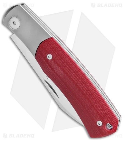 Viper Knives Hug Slip Joint Knife Red G-10 (3" Satin) V5992GR 2 Viper Knives Hug Slip Joint Knife Red G-10 (3" Satin) V5992GR - Image 2