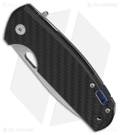 Viper Knives Kyomi Flipper Knife Black Carbon Fiber Ti (3.25" Stonewash) V5934FC 2 Viper Knives Kyomi Flipper Knife Black Carbon Fiber Ti (3.25" Stonewash) V5934FC - Image 2