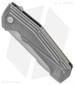 Viper Knives Larius Flipper Liner Lock Knife Titanium (3.3" Stonewash) V5960TI -Blade Vault Viper Knives Larius Ti sw BHQ 72111 er spine