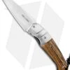 Viper Knives Novis Front Flipper Knife Bocote Wood/Ti Bolster (3" Satin)