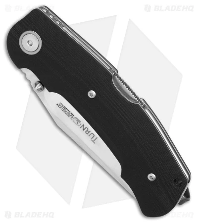 Viper Knives Turn Lockback Knife Black G-10 (3" Satin) V5988GB 2 Viper Knives Turn Lockback Knife Black G-10 (3" Satin) V5988GB - Image 2