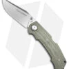 Viper Knives Turn Lockback Knife Green Canvas Micarta (3" Satin) V5988CG