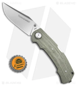 Viper Knives Turn Lockback Knife Green Canvas Micarta (3" Satin) V5988CG 7 Viper Knives Turn Lockback Knife Green Canvas Micarta (3" Satin) V5988CG -Blade Vault Viper Knives Turn Lockback Knife Green Canvas Micarta 3in Satin BHQ 140460 td size