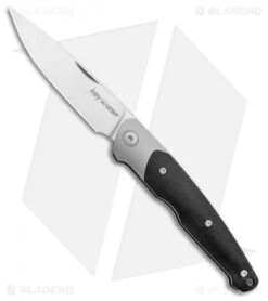 Viper Knives Vox Key Slip Joint Knife Ti Bolster/Black G-10 (3.25" Satin)