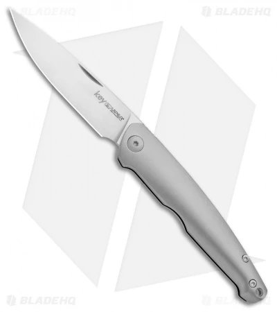 Viper Knives Vox Key Slip Joint Knife Titanium (3.25" Satin) 1 Viper Knives Vox Key Slip Joint Knife Titanium (3.25" Satin)
