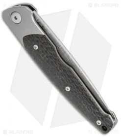 Viper Knives Voxnaes Key Slip Joint Knife Ti/ Bronze CF (3.25" Damascus) -Blade Vault Viper Knives Voxnaes Key SJ Ti Bronze CF Damascus VA5978FCB BHQ 103614 jr side