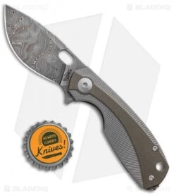 Viper Knives Voxnaes Lille Knife Bronze Ti (2.5" Damascus) VA5964TIBR -Blade Vault Viper Knives Voxnaes Lille Knife Bronze Ti Damascus VA5964TIBR BHQ 82977 jr bottlecap