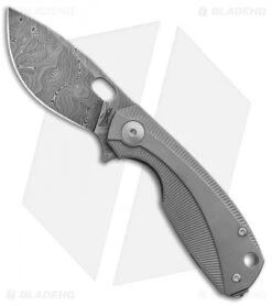 Viper Knives Voxnaes Lille Knife Ti (2.5" Damascus) VA5964TITI