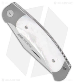 Viper Knives Mother Of Pearl Collection Slip Joint Knife Set MOP Ti (3" Satin) -Blade Vault Viper Mother of Pearl Collection BHQ 178732 jr 1 spine