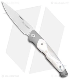 Viper Knives Mother Of Pearl Collection Slip Joint Knife Set MOP Ti (3" Satin) -Blade Vault Viper Mother of Pearl Collection BHQ 178732 jr 2