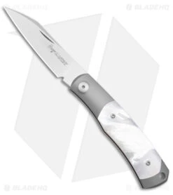Viper Knives Mother Of Pearl Collection Slip Joint Knife Set MOP Ti (3" Satin) -Blade Vault Viper Mother of Pearl Collection BHQ 178732 jr 3