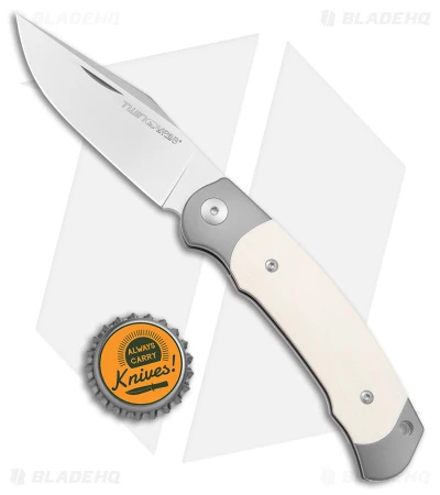 Viper Twin Slip Joint Knife Ivory G-10 (3" Satin) 5 Viper Twin Slip Joint Knife Ivory G-10 (3" Satin) - Image 5