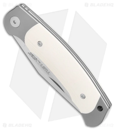 Viper Twin Slip Joint Knife Ivory G-10 (3" Satin) 2 Viper Twin Slip Joint Knife Ivory G-10 (3" Satin) - Image 2