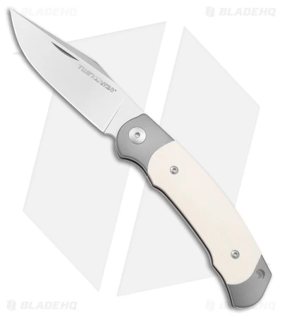 Viper Twin Slip Joint Knife Ivory G-10 (3" Satin) 1 Viper Twin Slip Joint Knife Ivory G-10 (3" Satin)