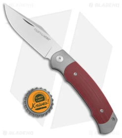 Viper Twin Slip Joint Knife Red G-10 (3" Satin) -Blade Vault Viper Twin SJ Red G 10 Satin BHQ 178731 jr bottlecap