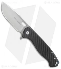 Viper Knives Vox Fortis Flipper Knife Carbon Fiber (3.5" Stonewash) V5952FC
