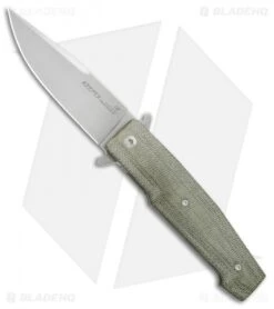 Viper Knives Keeper Folding Knife W/ Green Micarta (3.75" Stonewash) V5880CV