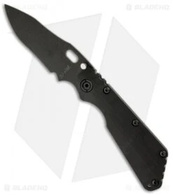 Strider Knives Duane Dwyer Custom SMF CC Knife Black G-10 (3.9" Plain)