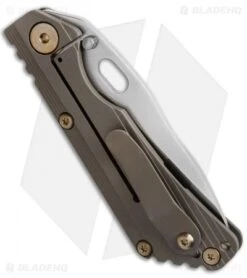Blade Vault -Blade Vault dwyer custom sng 2 step ti brown side jm