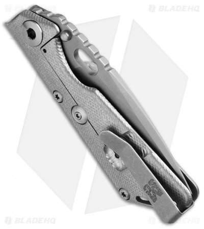 Mick Strider Custom MSC Performance Series SnG CC Knife Knurled Ti 2 Mick Strider Custom MSC Performance Series SnG CC Knife Knurled Ti - Image 2