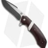 Olamic Cutlery Wayfarer Flipper Knife Red Micarta (4" Acid SW) W943