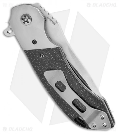 Olamic Cutlery Wayfarer Liner Lock Knife Carbon Fiber (4" Polish) W426 2 Olamic Cutlery Wayfarer Liner Lock Knife Carbon Fiber (4" Polish) W426 - Image 2