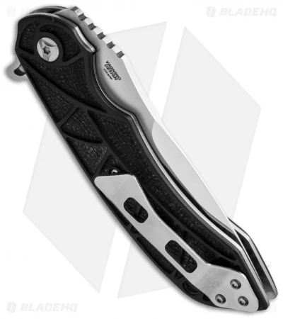 Olamic Cutlery Wayfarer Flipper Knife Hand Carved G-10 (4" Mirror) W796 2 Olamic Cutlery Wayfarer Flipper Knife Hand Carved G-10 (4" Mirror) W796 - Image 2