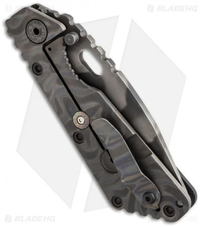 Strider SMF Tanto Knife Black G-10 (3.9" Tiger Stripe) 1st Run #22 2 Strider SMF Tanto Knife Black G-10 (3.9" Tiger Stripe) 1st Run #22 - Image 2