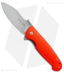 Viper Knives Italo Flipper Liner Lock Knife Orange G-10 (3.75" Satin) V5948GO