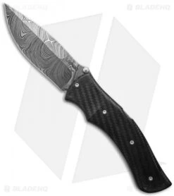 Viper Knives Start Lockback Knife Carbon Fiber (4" Damascus) V5840FC