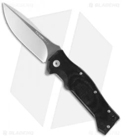 Viper Knives Ten Frame Lock Knife Black G-10 (3.5" Satin) V5922GBK