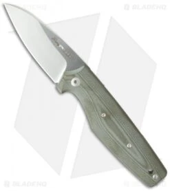 Viper Knives DAN 2 Wharncliffe Knife Green G-10 (2.9" Satin) V5930GGR